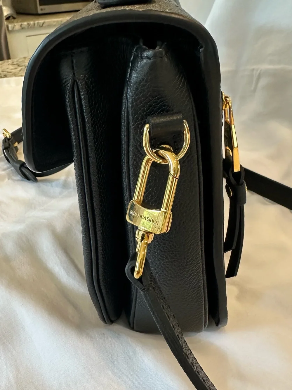 Louis Vuitton sleek black
